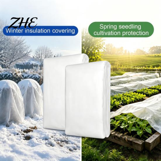 Winter Greenhouse Heat Preservation Plant Frost Protection Blanket, Thickened Non-woven Fabric Cold-proof Cover, Cover Resistance Breathable