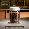 High Borosilicate Glass Coffee & Tea Vacuum Storage Jar