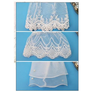 Stylish Wrist Cuff With Soft Lace Breathable Lace Wrist Sleeve Accessory for Weddings and Sensitive Skin