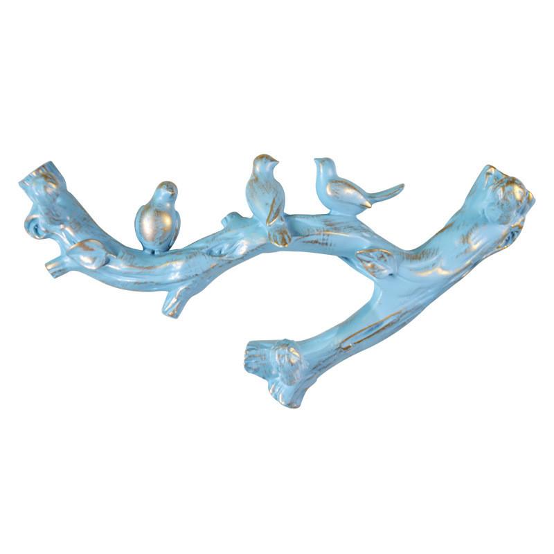 Sleek Bird Wall Hook Resin Organizer For Bathroom And Bedroom Storage Accessory