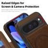 For Google Pixel 9 Pro XL Magnetic Case RFID Blocking Card Holder Leather Phone Cover