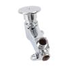 Foot Pedal Valve for Faucet Singe Foot Pedal Water Valve Touchless Pedal Valve for Basin Water Tap Bathroom Basin Faucet Round