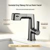Qidanna Gunmetal Gray Pull-Out Bathroom Faucet
