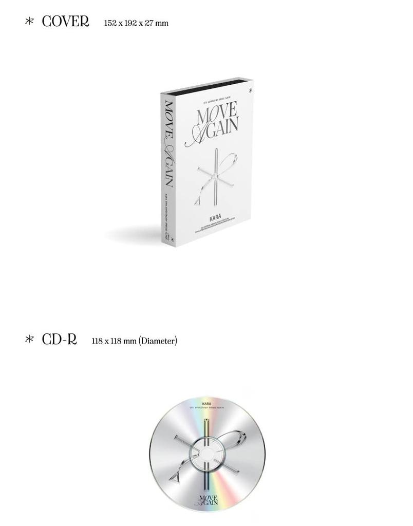 KARA 15th Anniversary Special Album "MOVE AGAIN" (Korean Edition)
