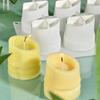 Exquisite Aromatherapys Candle Mold Bamboo Silicone Mold Animal Gypsum Ornaments