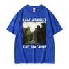 Rage Against The Machine Frosch Protest Lustiges T-Shirt Unisex Modetrend Oversized Sommer Herren Hohe Qualität 100% Baumwolle T-Shirt