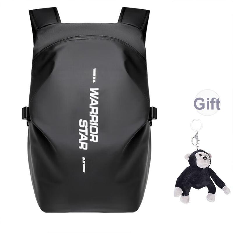 New Warrior Polyamide Backpack Unisex Black H23B06U5115401