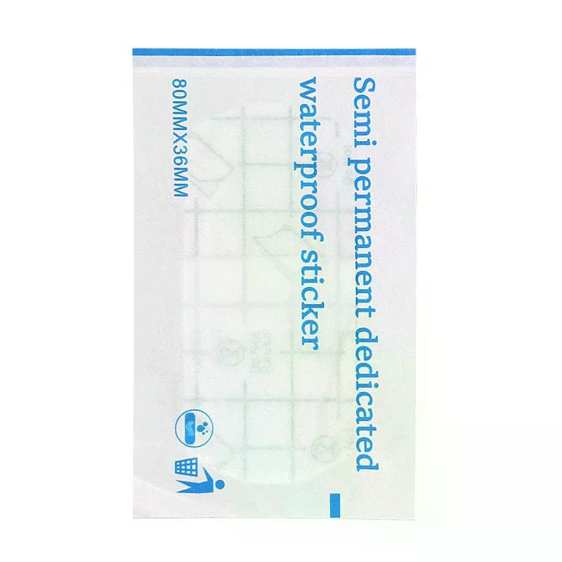 5Pcs Tattoo Eyebrow Tattoo Sterile Waterproof Dressing Eyebrow Protective Patch Dressing Patch Eyebrow