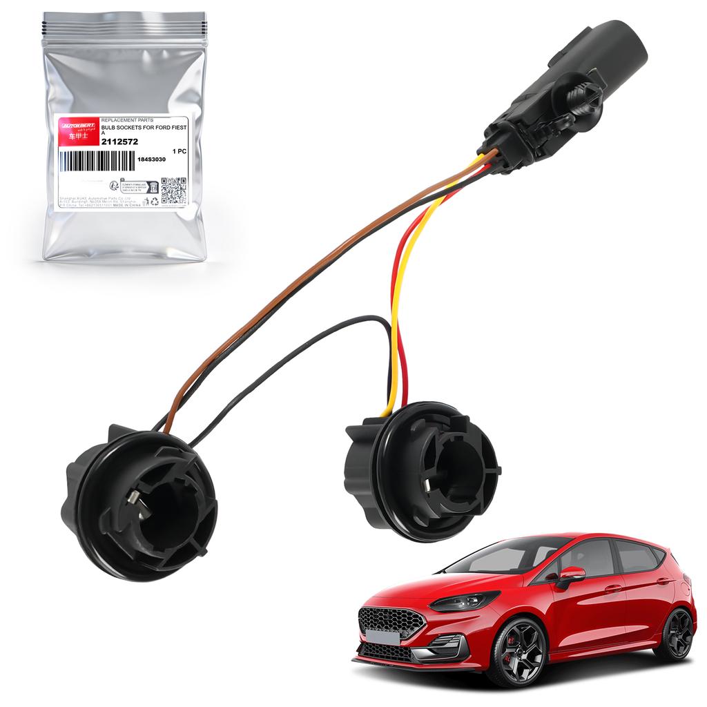 For Ford For Fiesta Tailgate Tail Bulb Replacement Part H1BB13A412AB 2112572 Constructed of ABS Material for Enhanced Durability