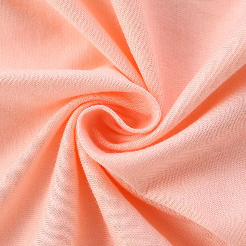 2025 Summer Fashion Children Baby's Top Girls' Cartoon Cotton Short Sleeve Round Neck T-shirt