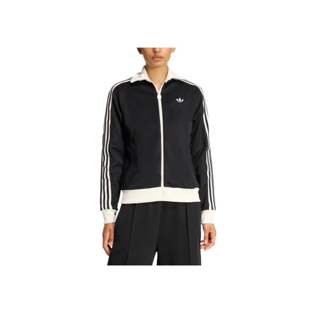 Adidas Originals Track Top Classic Striped Zip Sports Long Sleeve Jacket Women Jackets KD7969