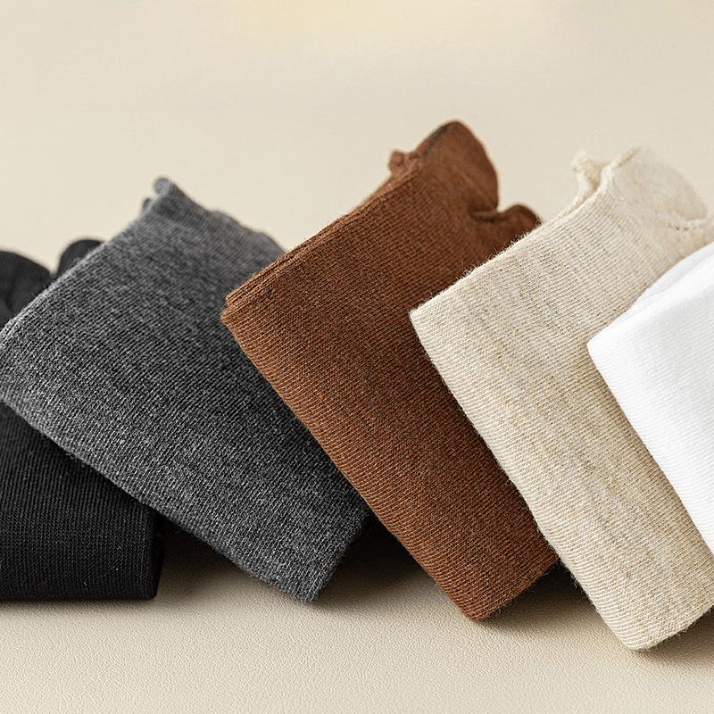 1 Paar Damen Fünf-Zehen-Geteilte Zehen Kompressionssocken - Elastisch Wadenlänge Geeignet für JK-Röcke, College-Uniformen, Kurze Kleider, Kleidersocken