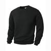 Mens Cable Knit  Casual Long Leeve Crewneck Pullover Sweaters  Textured