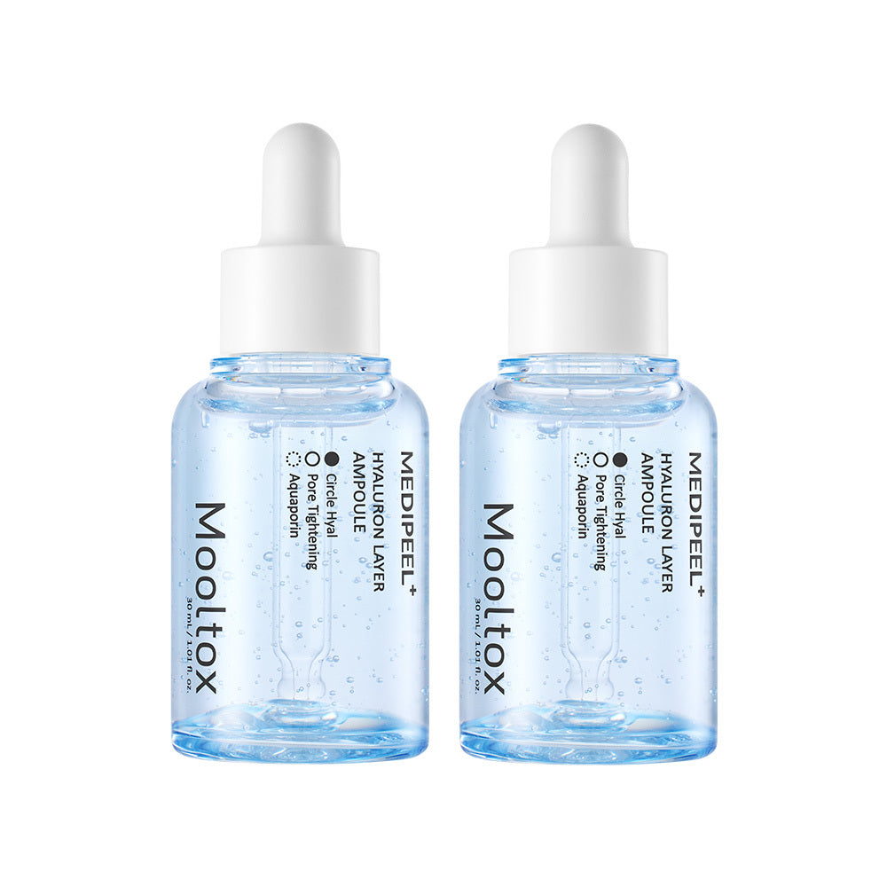 MEDI-PEEL Hyaluronic Acid Layer Water Tox Ampoule 2-pack 30ml X 2ea