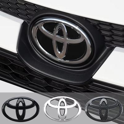 2026 New For Toyota 3D Toyota Emblem Sticker Car Front Replacement Badge Decals Accessories For Toyota GR Gazoo Racing Camry Cor