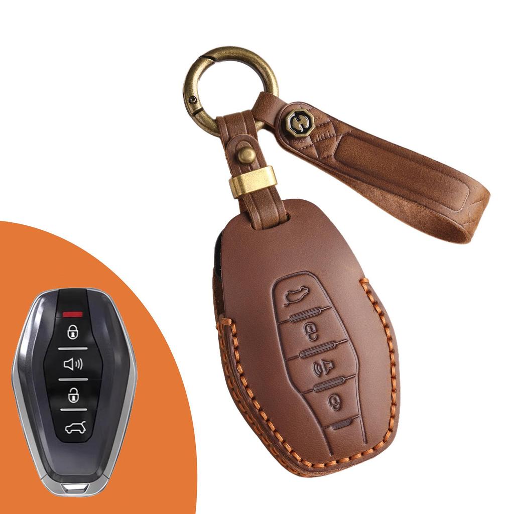 Chery 2023 Jetour X90/X70 Plus Leather Key Cover