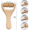 1PCS Wooden Massage Roller, Instantly Self Massage Waist, Thigh, Legs, Hands, Full Body Roller Tool Massager DIY Maderotherapy