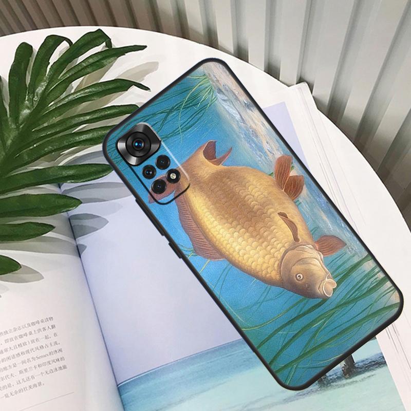 

CARP FISHING FISH Funda For Xiaomi Redmi Note 14 10 11 12 13 15 Pro Plus Case For Redmi 15 15C 14C 12C 10C 13C Redmi 15C 5G