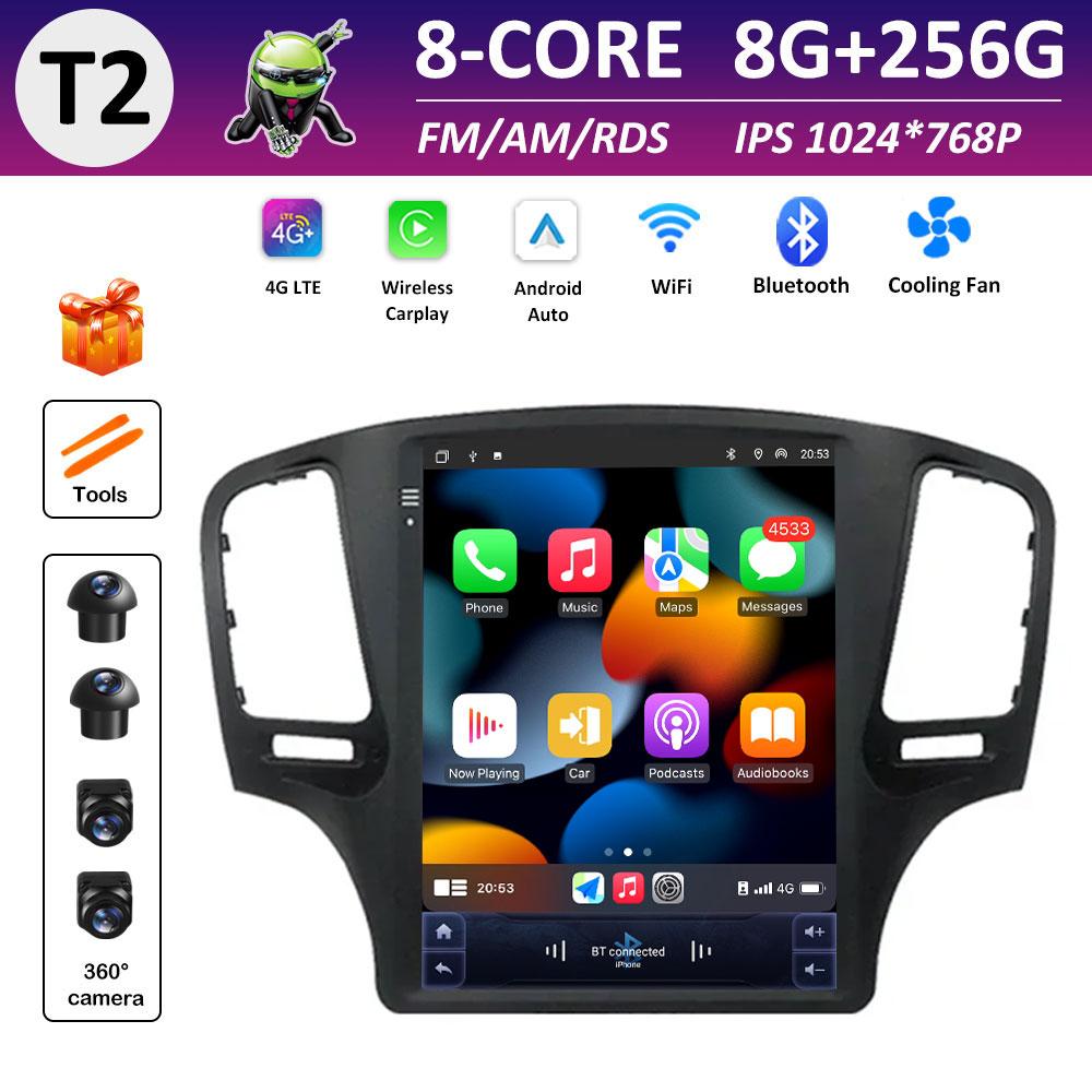 IPS Touch Screen Wireless Carplay for Roewe 350 2010 2011 2012 2013 - 2016 Android Auto GPS Navigation Bluetooth DSP Stereo WIFI