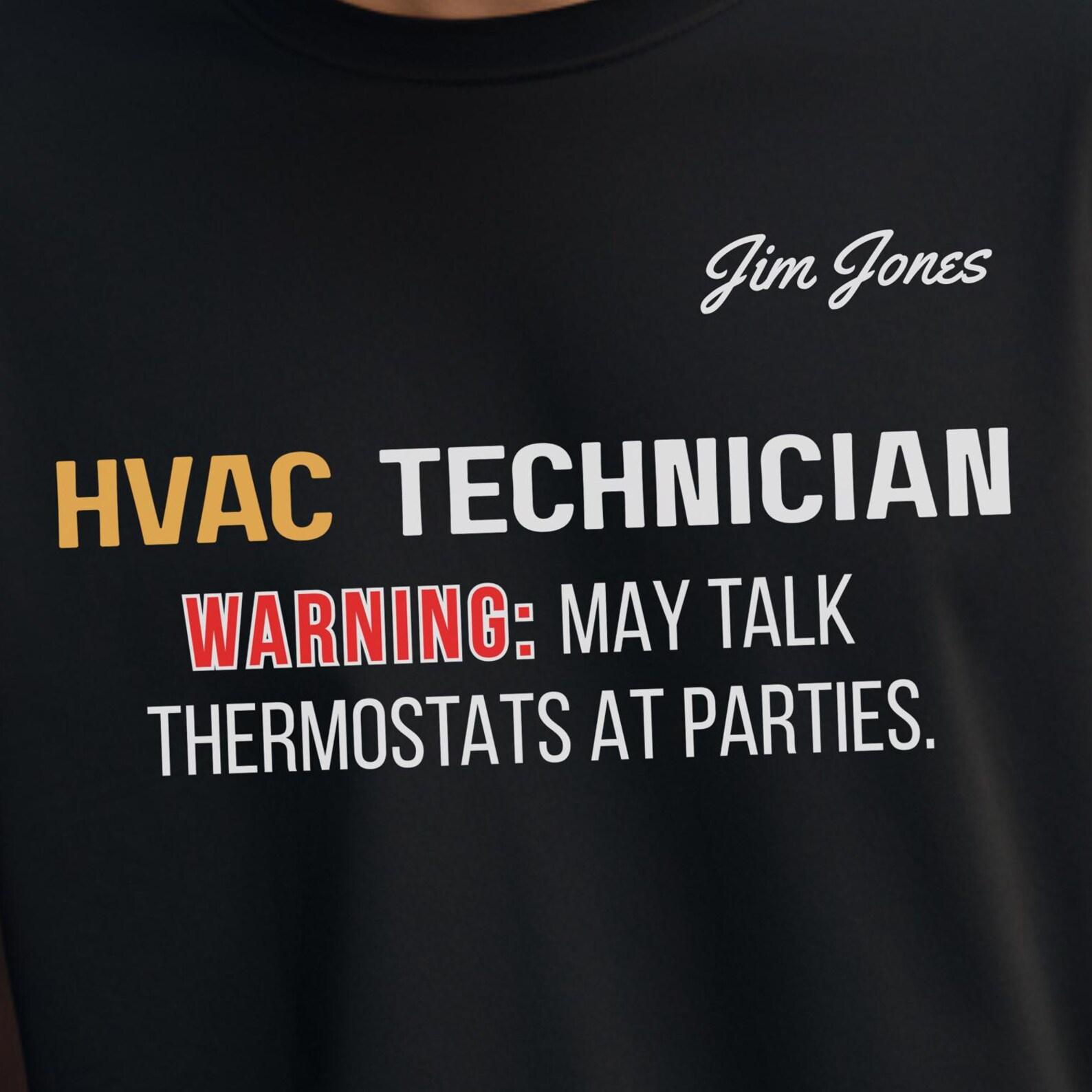 Funny HVAC Comfort Colors T-Shirt: AC Repair Technician Gift 2XL