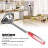 Smooth Side Spout  Ladle Rustless Steel Dripping Spoon Integrated Molding Soup Spoon  Soup Serving