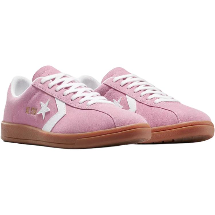 Converse All Star Classic Trainer Suede Cliffside Rose Unisex Sneakers Pink White Gum A16536C