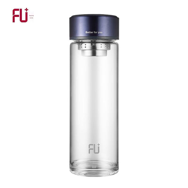 Fuguang Portable Glass Tea Bottle with Infuser