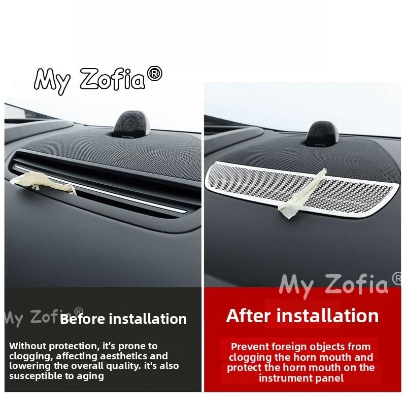 Car Dashboard Air Outlet Protection Cover Anti-Blocking Guard Cover Interior Protection Accessories For Zeekr 7GT 2025 2026