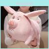 Cute Nezha Inspired Flying Pig Plush Doll Cozy Stuffed Animal For Kids Perfect Gift