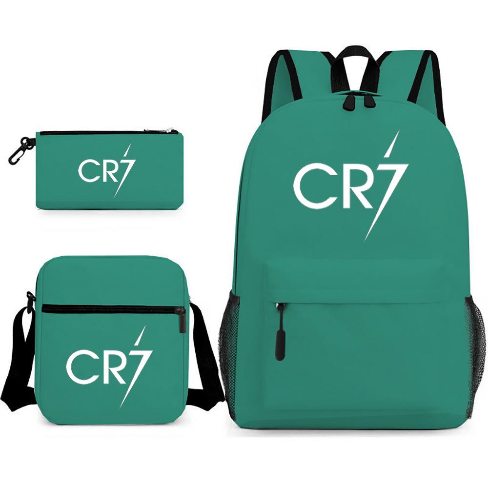 Stitc Cartoon Full Print Backpack Student Bag Pencil Case Two-Piece Set Children'S Backpack