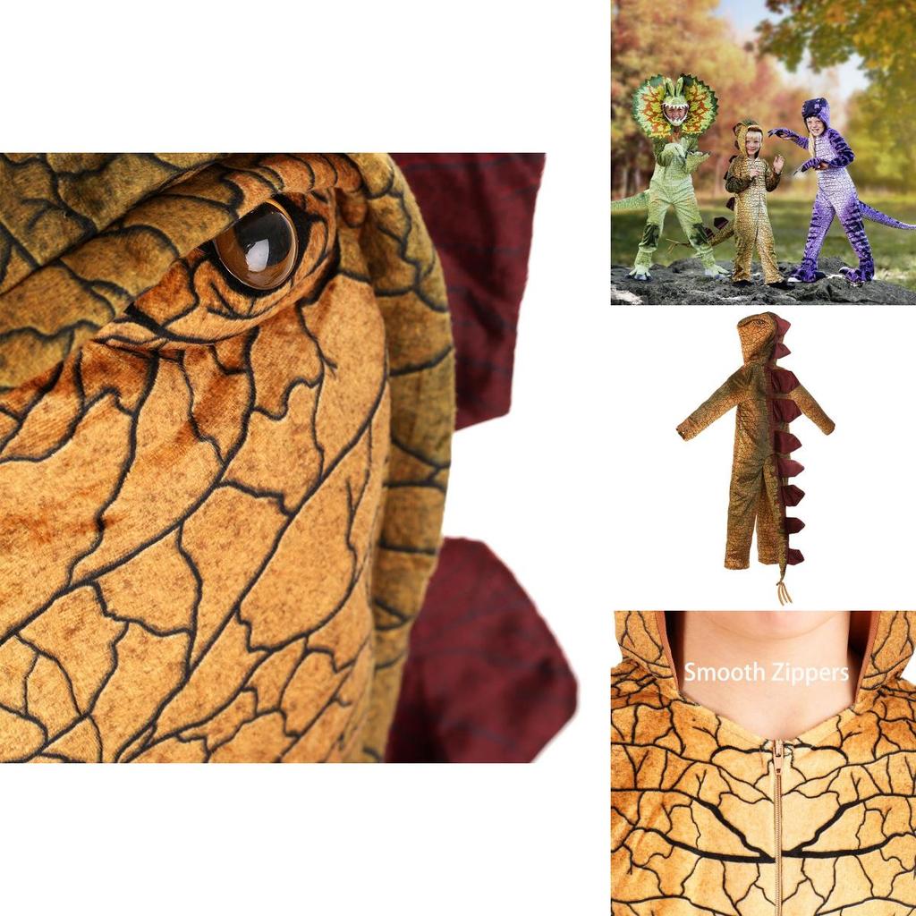 Costum Cosplay Dinozaur Jurassic Park Pentru Copii Halloween Joc de Rol T-rex Triceratops Stegosaurus