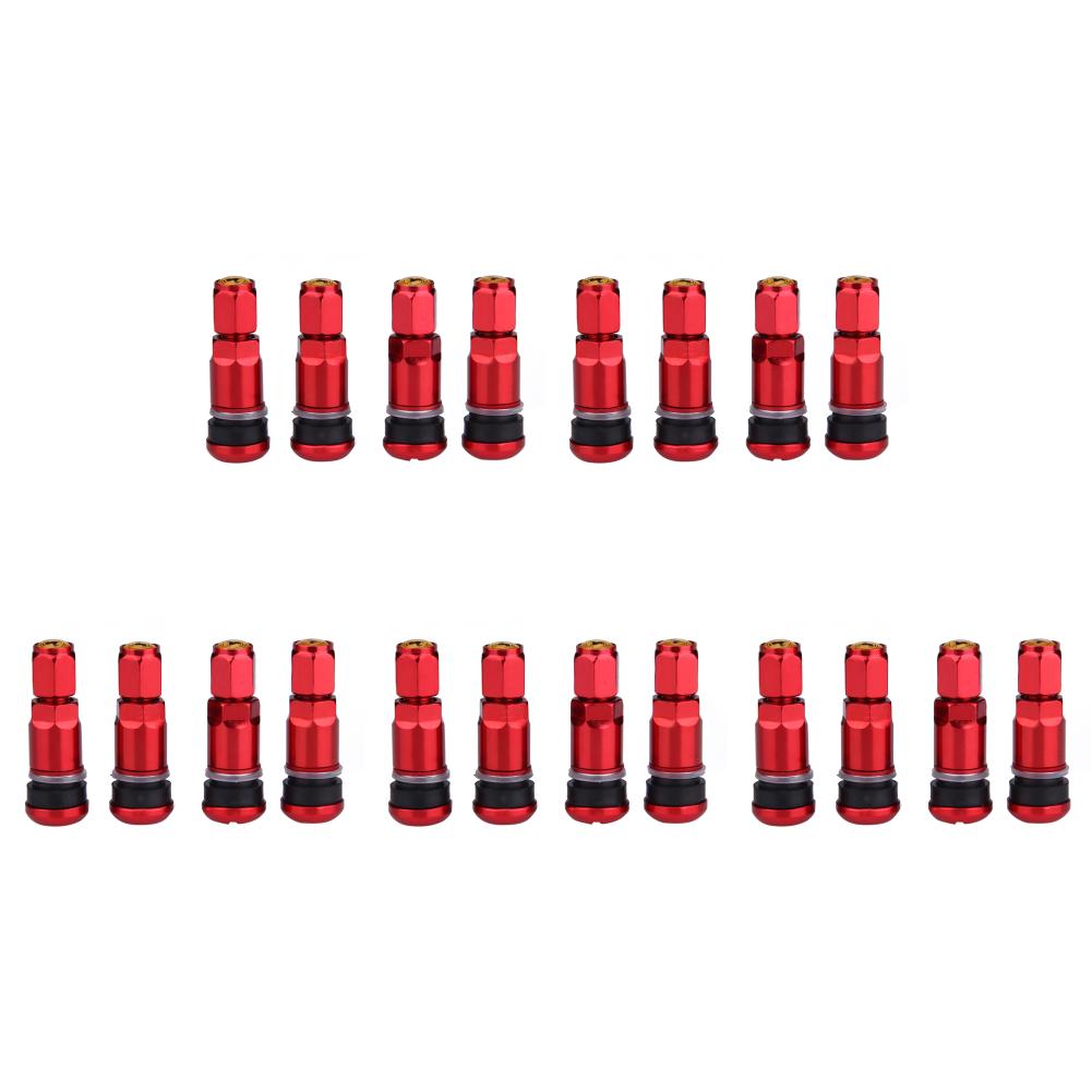 4/20Pcs Car Tubeless Wheel Tyre Valve Stems Aluminum Alloy Car Tubeless Wheel Tire Valve Stem Caps Automobiles Parts