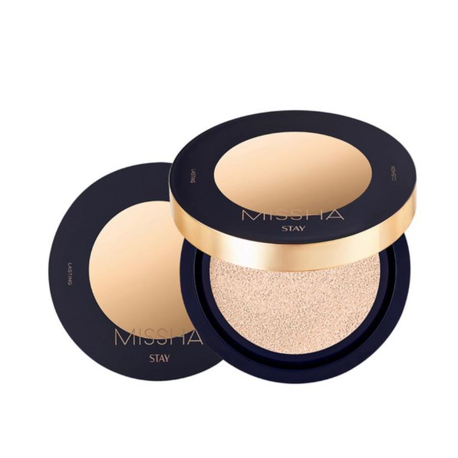 

MISSHA Stay Cushion High Cover SPF30 PA++ 14 г — Ванильный / Светлый / Песочный — Плотное покрытие, компактный, с гладким финишем Vanilla