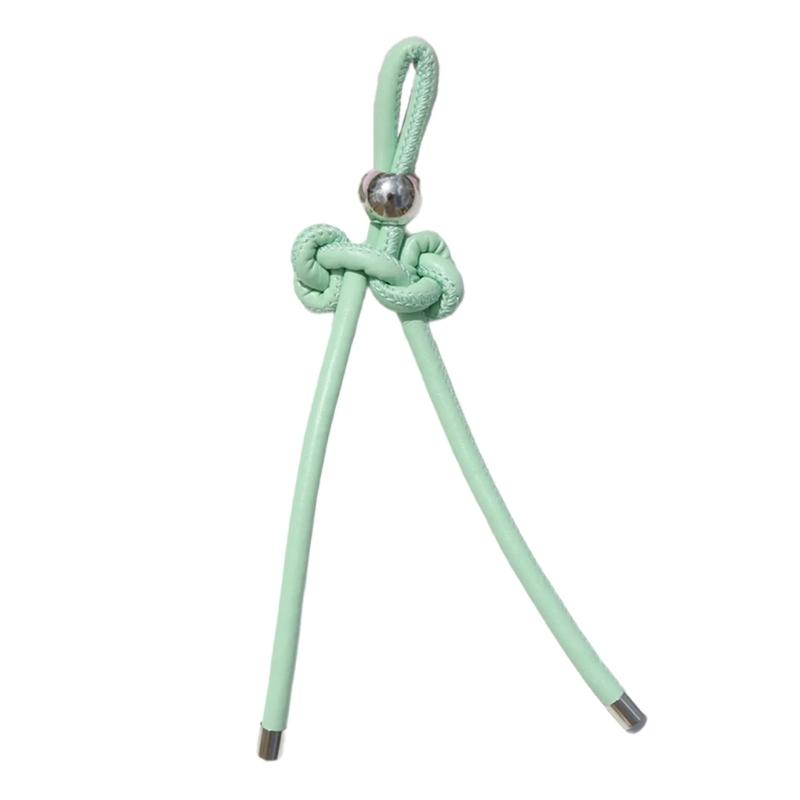 Personalized Wenchang Knot Keychain PU Leather Gift For Students Backpack Decoration And Daily Encouragement