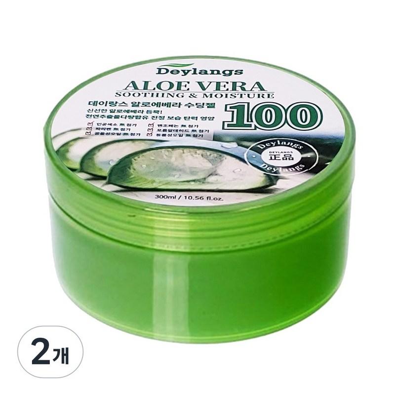 Deirance Aloe Soothing Gel, 2 pcs, 300ml
