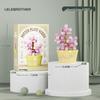 Preserved Flower Bonsai & Rose Succulent Building Blocks - Compatible with LEGO