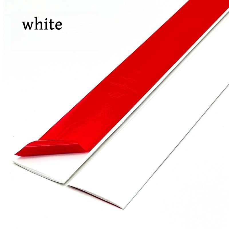 1Pc 5cm/1.96in PVC Wooden Floor Transition Strip, Self-adhesive Edge Sealing Strip, Self-adhesive Threshold Strip