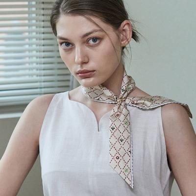 ANA MAISON Pretty Woman Twilly Silk Scarf [PMT-1407]