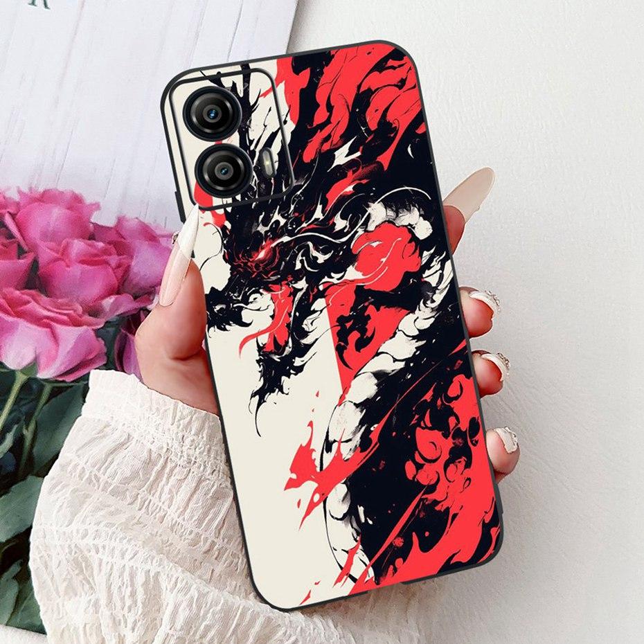 Fashion Painting Case For Motorola Moto G53 G73 Soft Silicone TPU Phone Cases For MOTO G53 G73 5G Back Covers Bumpers