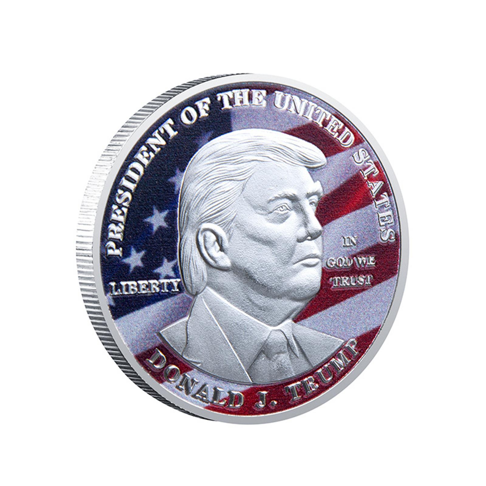 US Mint Mints Commemorative Coin Featuring Trump Profile
