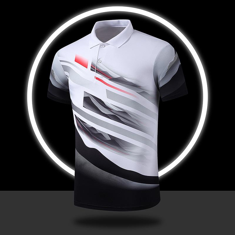 Family Quick-Dry Breathable Polo: Summer Sports Short-Sleeve for Men, Women, & Kids