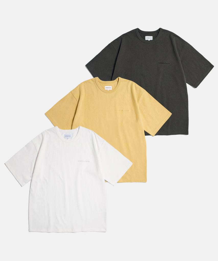 ESPIONAGE Standard Logo Heavyweight Tee Vintage Yellow