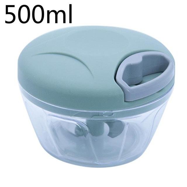 Vegetable grinder hand-pulled multi-function high-speed vegetable and fruit grinder manual meat grinder chopper garlic cutter