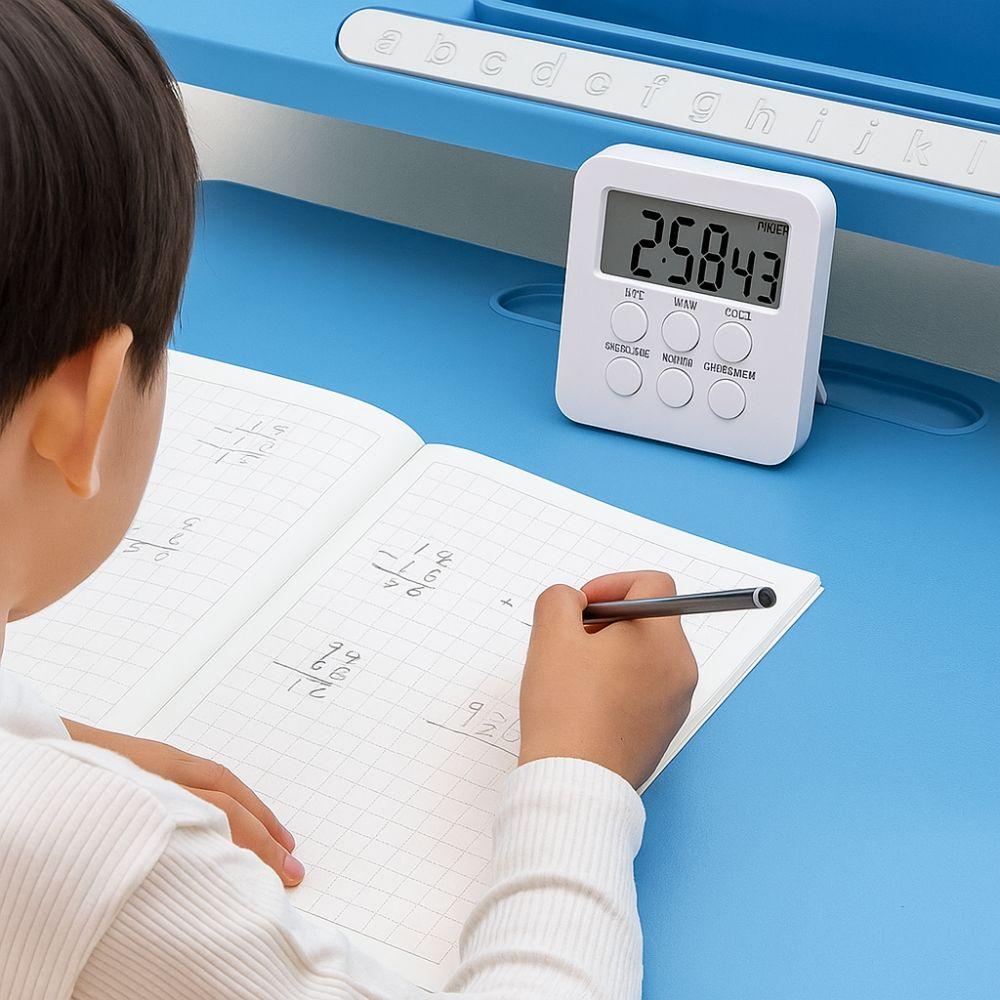 Multifunction Kitchen Timer Visual Setting Countdown Timer Portable Alarm Clock  Educational Use