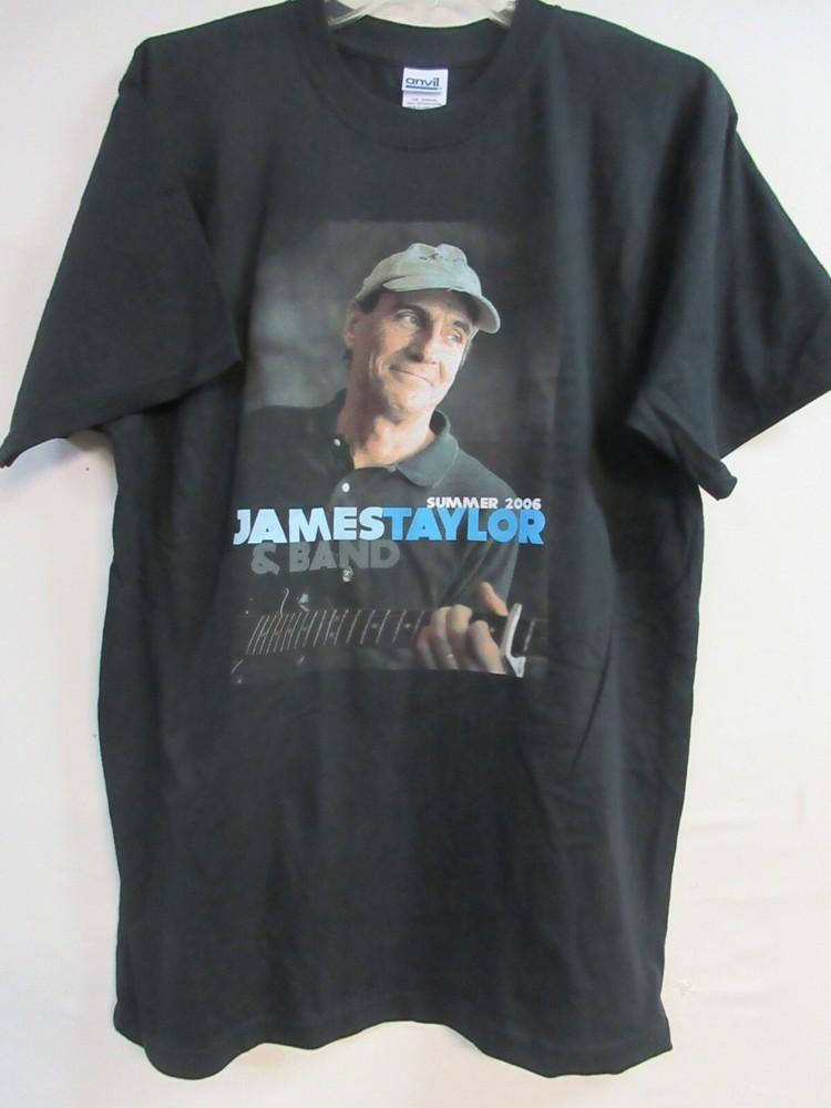 JAMES TAYLOR OFFICIAL MERCH USA TOUR 2006 BAND CONCERT MUSIC LARGE Unisex T-Shirt