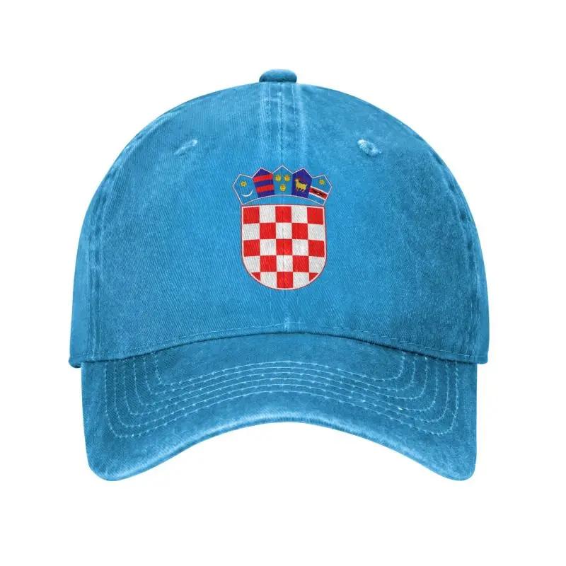 Fashion Cotton Coat Of Arms Of Croatia Baseball Cap Men Women Breathable Dad Hat Sports