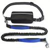 Hands Free Dog Retractable Elastic Leash Reflective Towing Rope Waist Bag Dog Traction Rope For Running Walking Pet Products