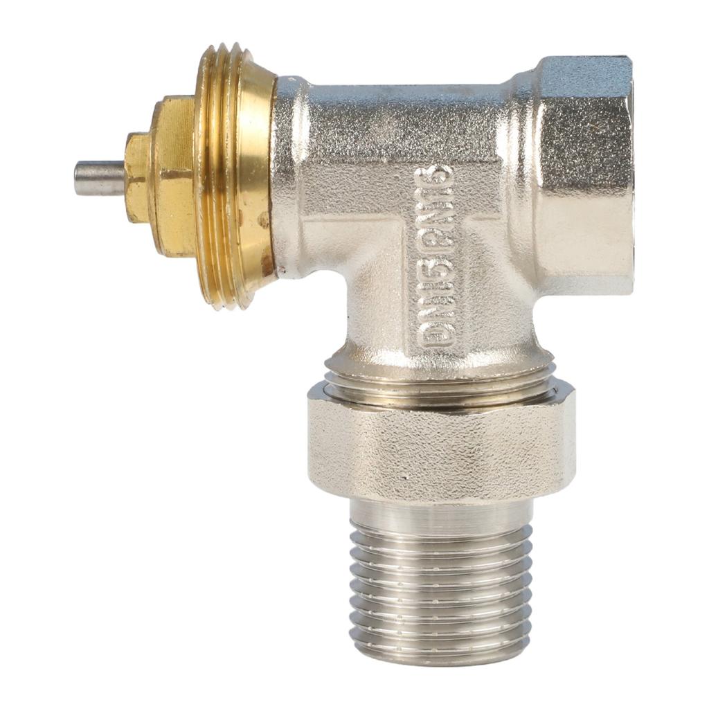 85° Tilt Positioning Brass Angle Valve Thermostatic Regulating Valve