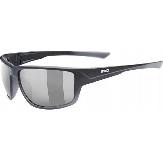 Очки солнцезащитные Uvex Sportstyle 230 черные матовые