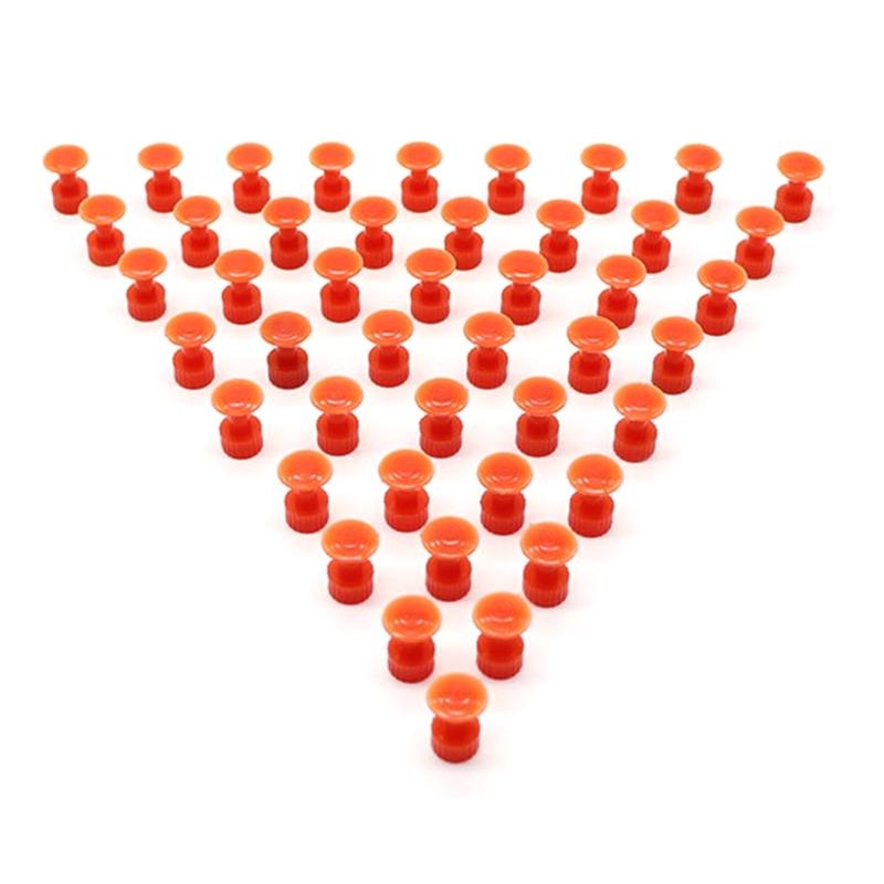 High Strength Steel Auto Body Dents Puller Hammer With 50 Red Adapters Fit for Hails Damage Repair No Painting Required